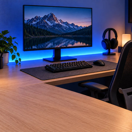 Ruban LED RGB Bluetooth pour chambre et setup – 1 à 5 m