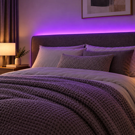 Ruban LED RGB Bluetooth pour chambre et setup – 1 à 5 m