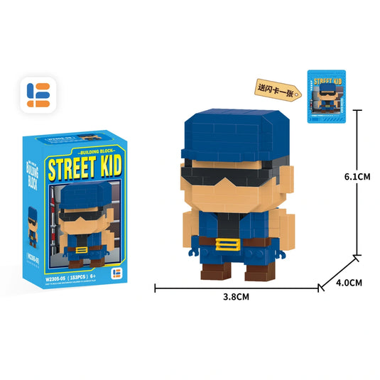 Bloc construction figurine street fighter 05