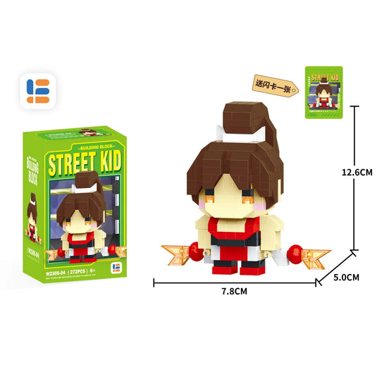 Bloc construction figurine street fighter 08
