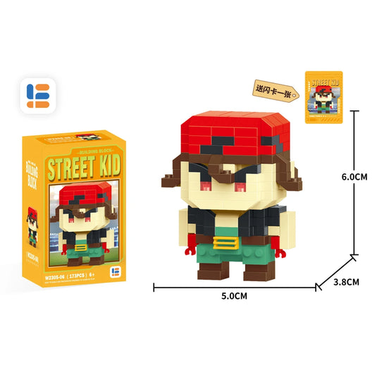 Bloc construction figurine street fighter 10