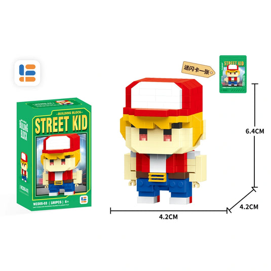 Bloc construction figurine street fighter 11