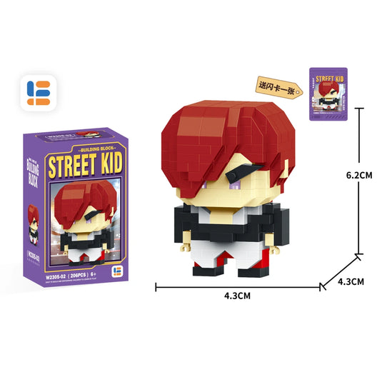 Bloc construction figurine street fighter 12