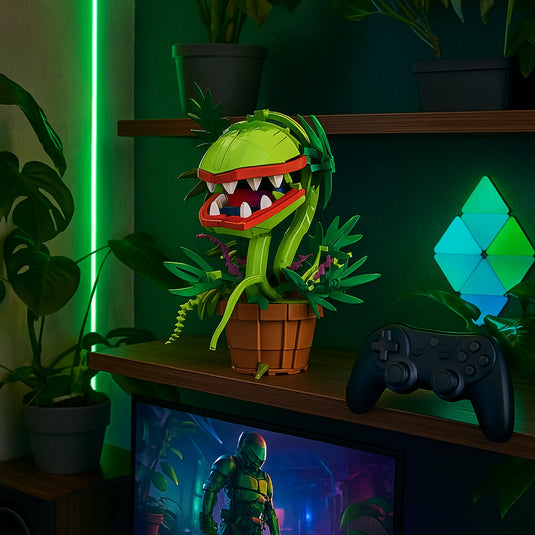 Blocs de construction plante carnivore piranha