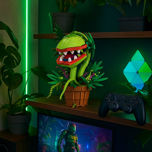 Blocs de construction plante carnivore piranha