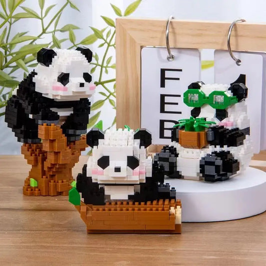 Blocs de construction panda
