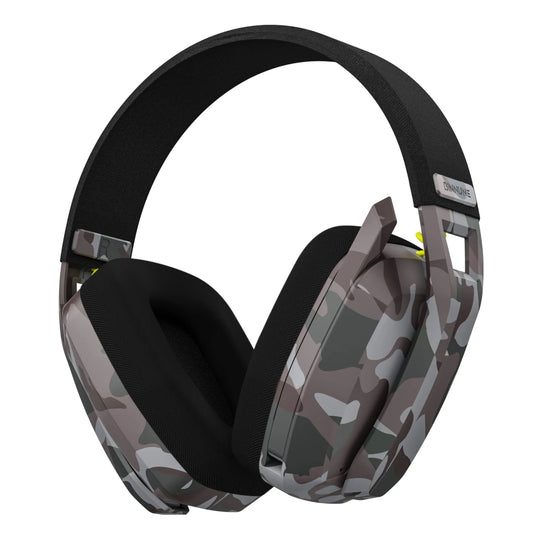 Casque sans fil gaming micro camouflage