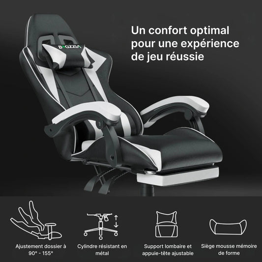Chaise bureau gaming reglable ergonomique jeu