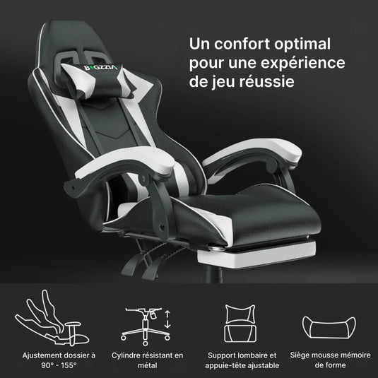Chaise bureau gaming reglable ergonomique jeu