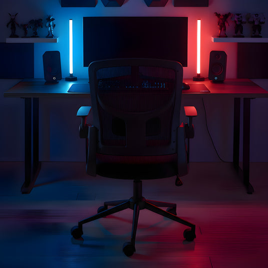 Chaise gaming ergonomique en mailles