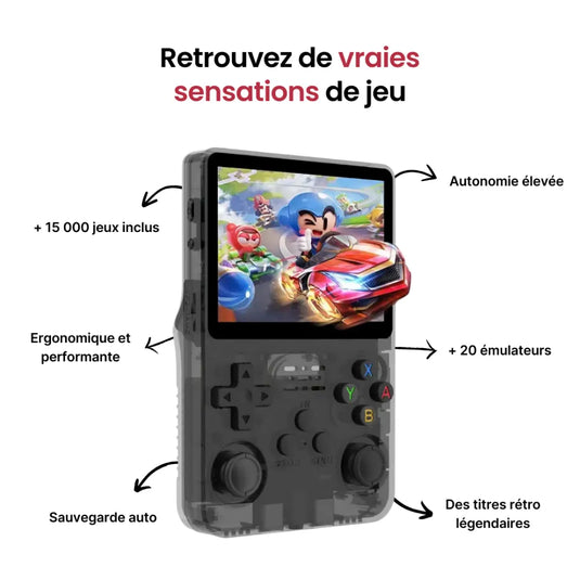 console retro gaming r36s portbale