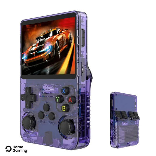 console retro gaming r36s violet