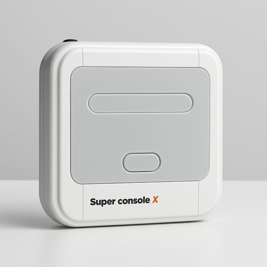 Console retro gaming super X jeux vidéo
