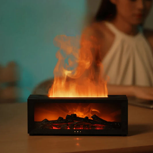 Diffuseur huiles essentielles brasier flammes