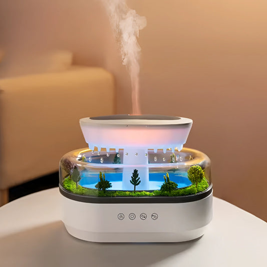 Humidificateur air goutte de pluie