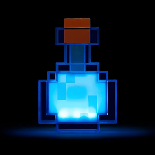 Lampe potion minecraft LED