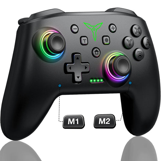 manette sans fil switch rgb