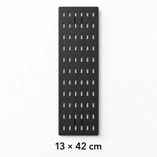Panneau perforé de bureau – Pegboard gaming noir
