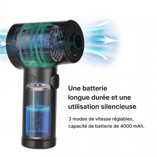 Souffleur à air comprimé pour PC dépoussiérant