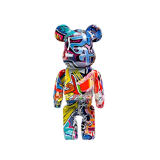 Statue ours design résine