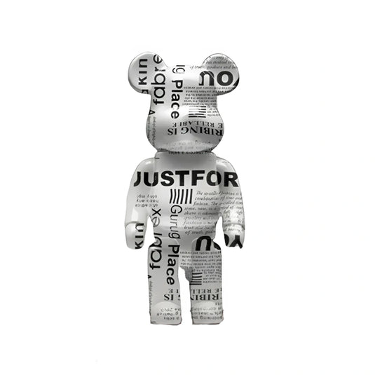 Statue ours design résine