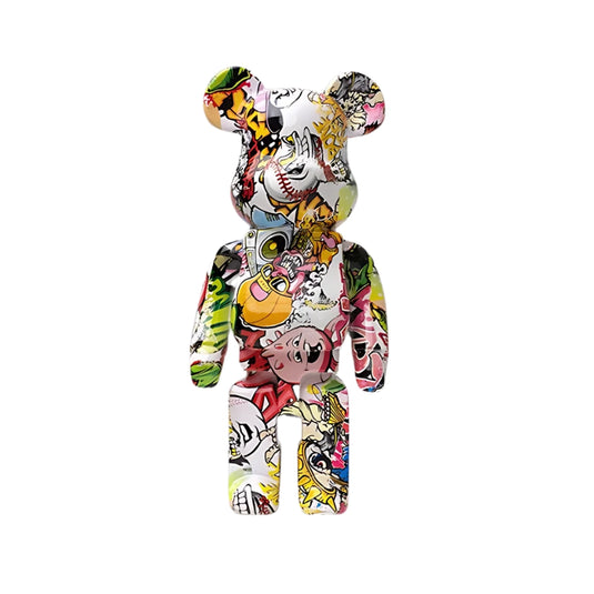 Statue ours design résine