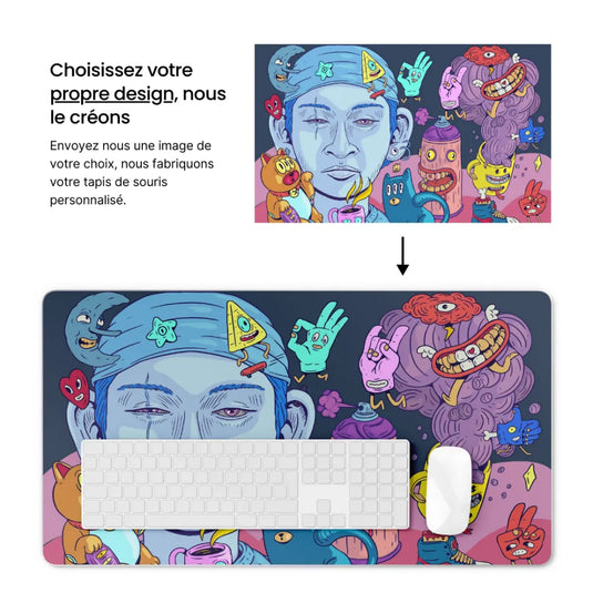 Tapis de souris personnalisé home gaming