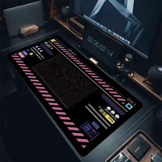 tapis de souris cyber japan rose
