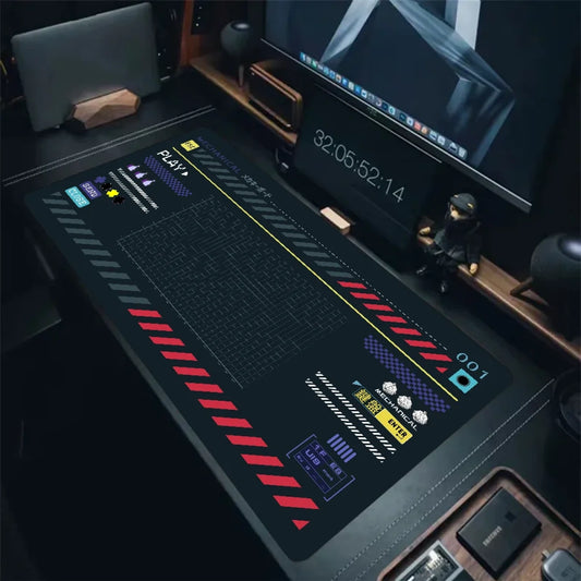 tapis de souris cyber japan rouge