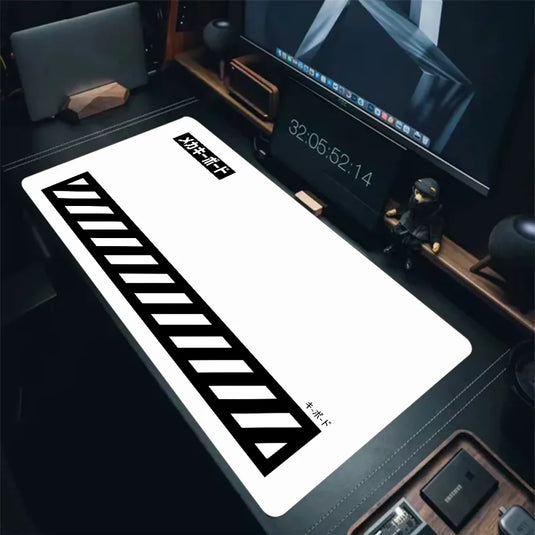 Tapis de souris XXL - Digital japan blanc