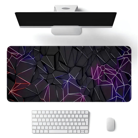 Tapis de souris XXL gaming formes 3D