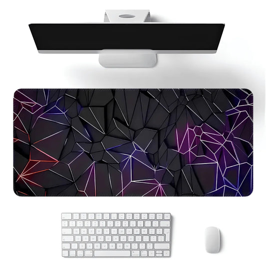Tapis de souris XXL gaming formes 3D