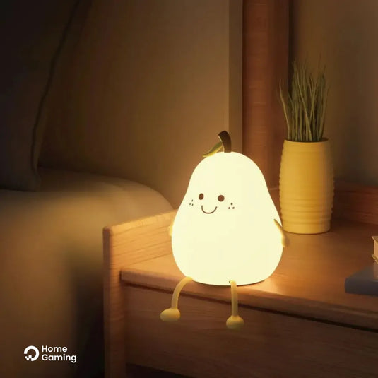 Veilleuse de nuit poire
