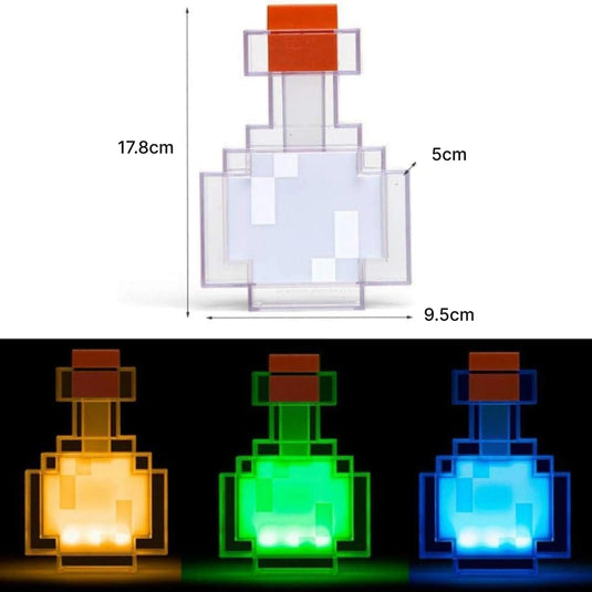 Veilleuse LED minecraft Potion