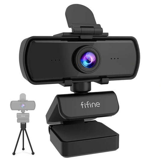 Webcam Full HD avec micro et trépied