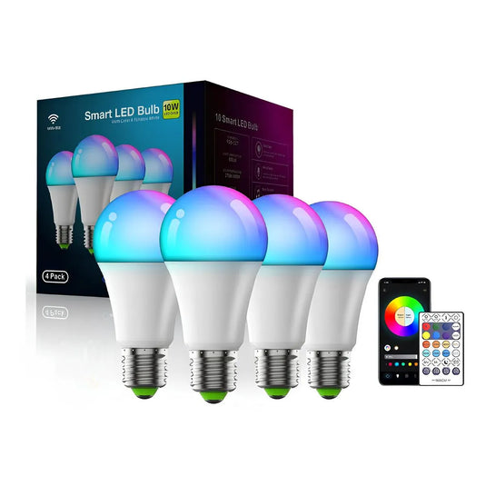 Ampoule LED connectée RGB E27