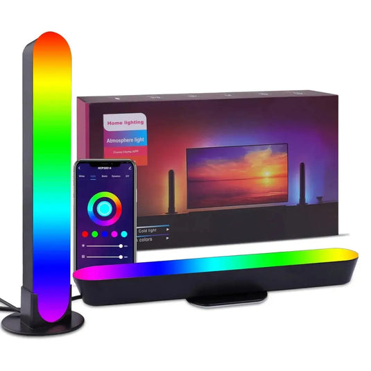 Barres LED RGB et interface de contrôle de l’application Gvvoo Home