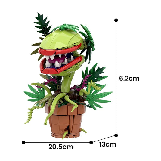Blocs construction plante carnivore piranha