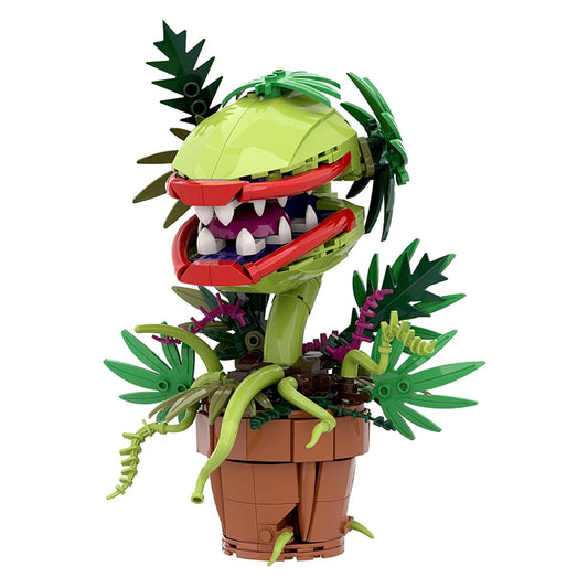 Blocs de cpnstruction plante carnivore piranha