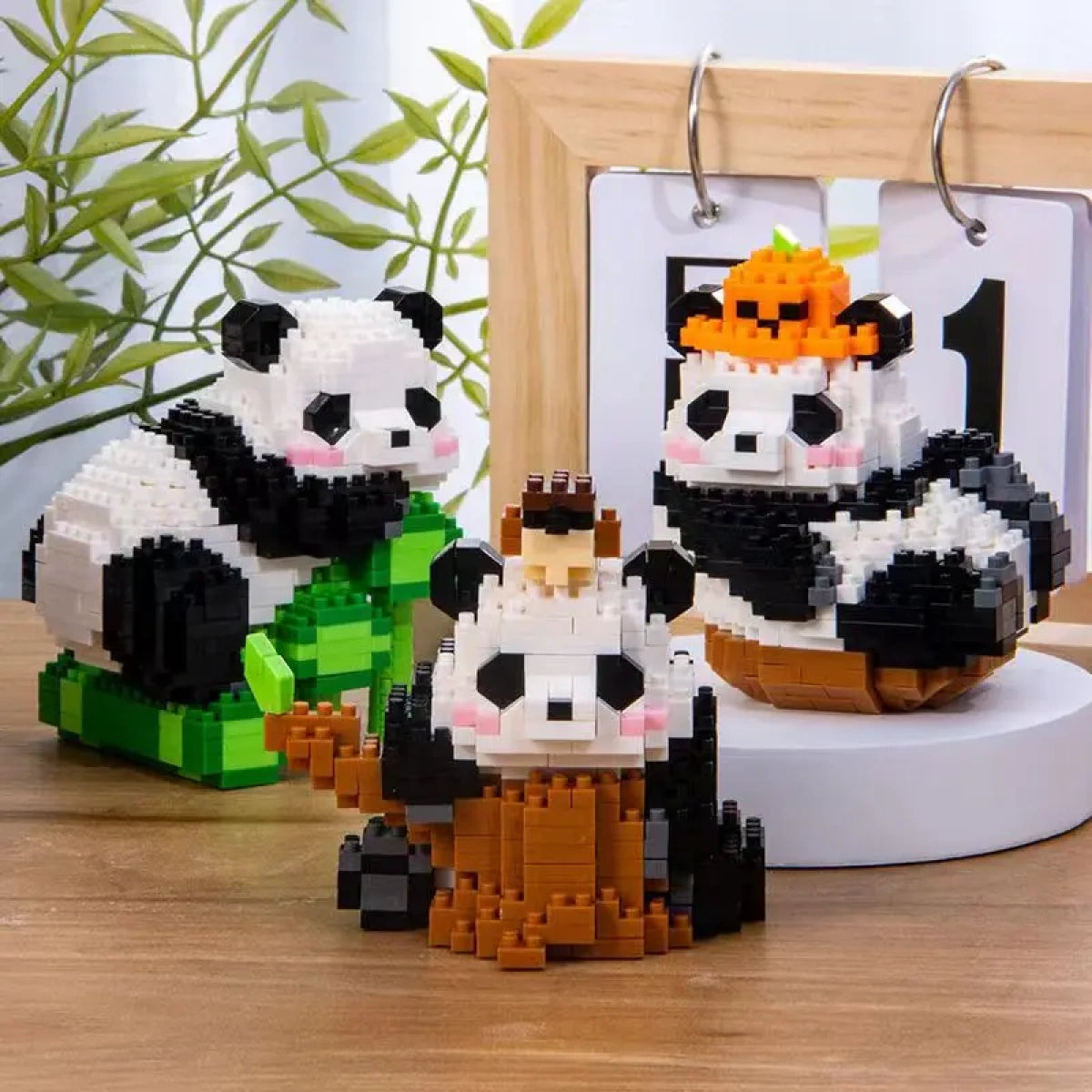 PyrrlicToy Panda Blocs de Construction 6pcs Panda Bricks Jouet de Construction Animaux Mini Brique Figure Jouets Cadeau pour Adultes Enfants, Filles et Garçons 7 Ans PyrrlicToy Panda Blocs de Construction 6pcs Panda Bricks Jouet de Construction Animaux Mini Brique Figure Jouets Cadeau pour Adultes Enfants, Filles et Garçons 7 Ans