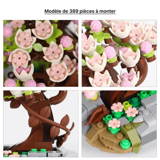 Blocs de construction bonsai cerisier