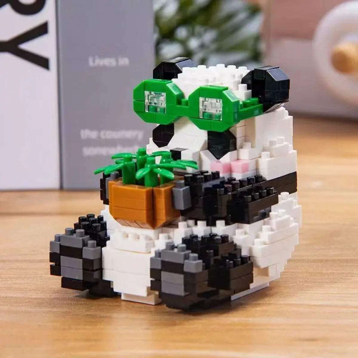 Ensemble de blocs de construction Panda, puzzles d'animaux 3D pour adultes, mini blocs de construction créatifs, le cadeau idéal pour la décoration de chambre d'amis | Mode en ligne | SHEIN ANCE Ensemble de blocs de construction Panda, puzzles d'animaux 3D pour adultes, mini blocs de construction créatifs, le cadeau idéal pour la décoration de chambre d'amis | Mode en ligne | SHEIN ANCE