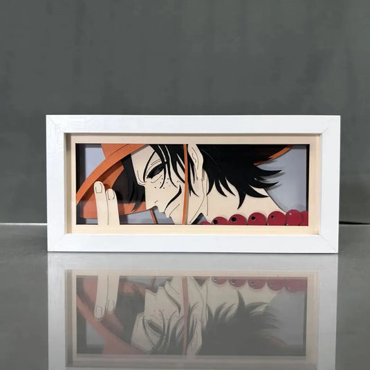 boite lumineuse anime ace one piece