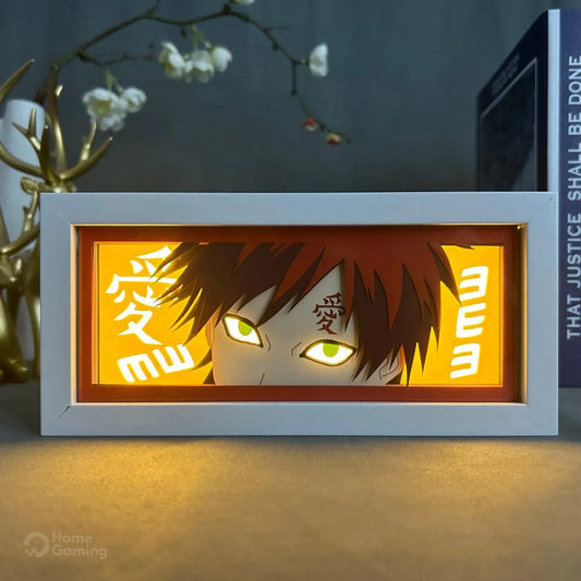 Boite lumineuse Gaara Naruto