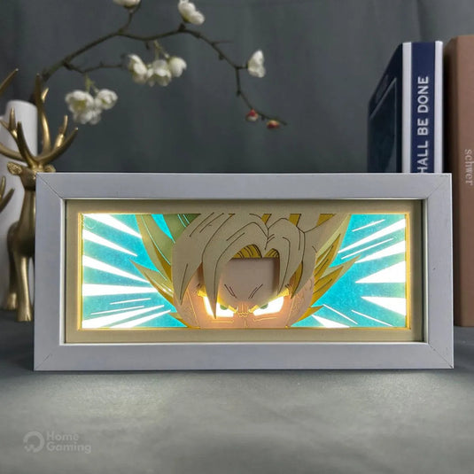 Boite lumineuse goku super saiyan 2