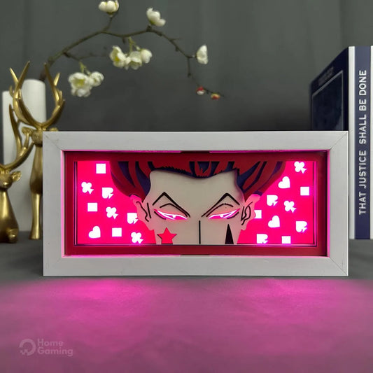 Boite lumineuse Hisoka Hunter x Hunter