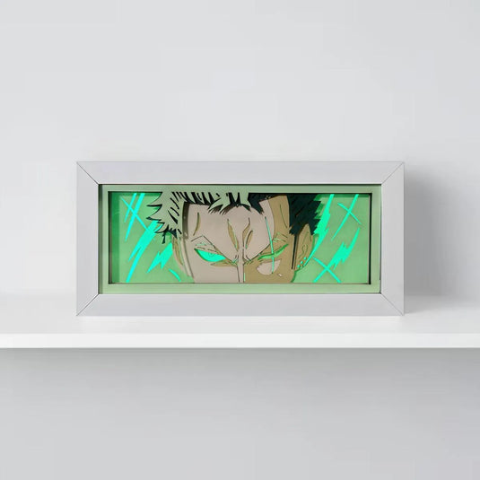 Boite lumineuse zoro one piece lightbox