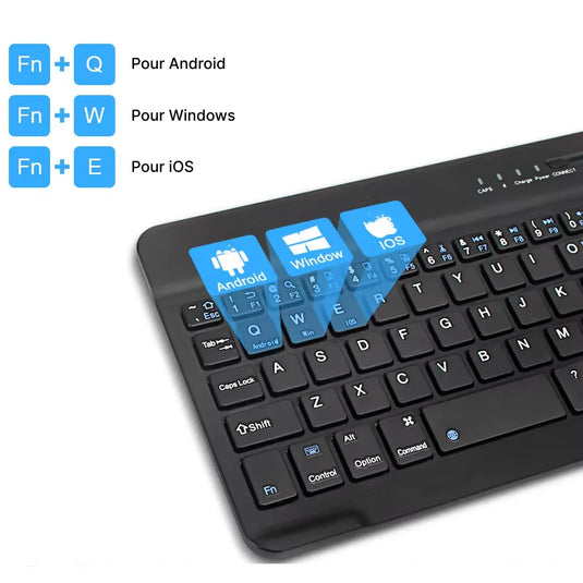 Clavier et souris sans fil bluetooth