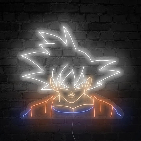 Enseigne neon LED Goku Dragon Ball Z