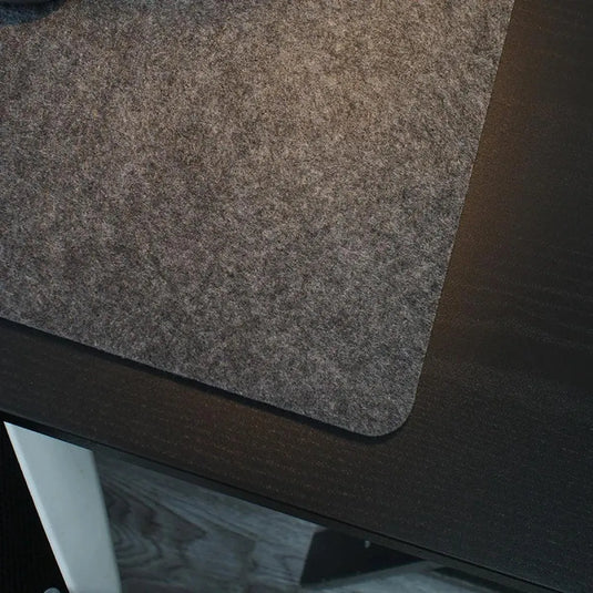 Grand tapis de souris feutre de laine